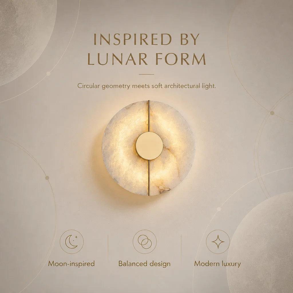 Quintara Alabaster LED Wall Sconce for Bedroom – Luxury – detail view 5