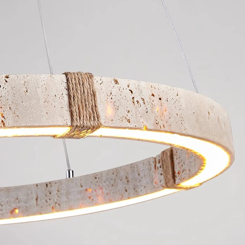 Arden Arc Wood Chandelier – Dimmable – product detail 4