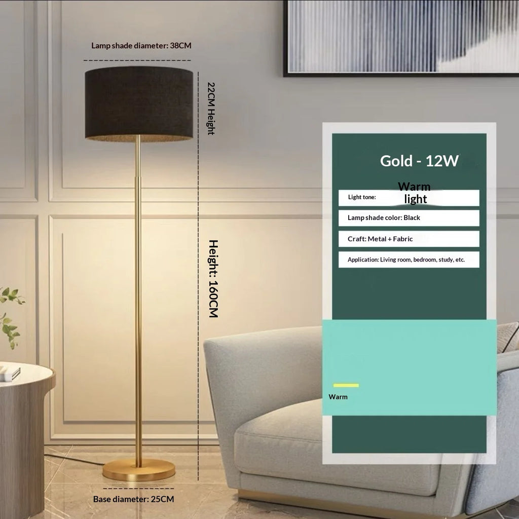 Thea Aura Fabric Floor Lamp – Dimmable – product detail 10