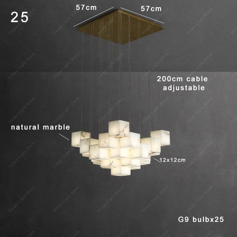 Wren Halo Alabaster Pendant Light – product view 16