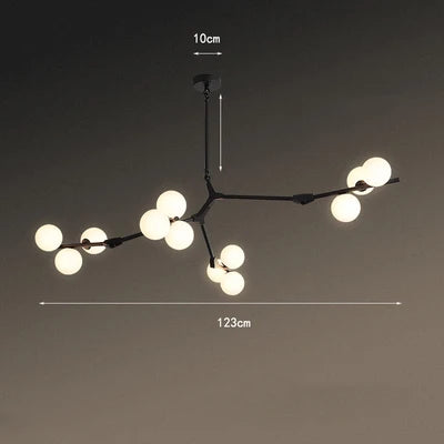 Joren Arc Glass Pendant Light – product view 7