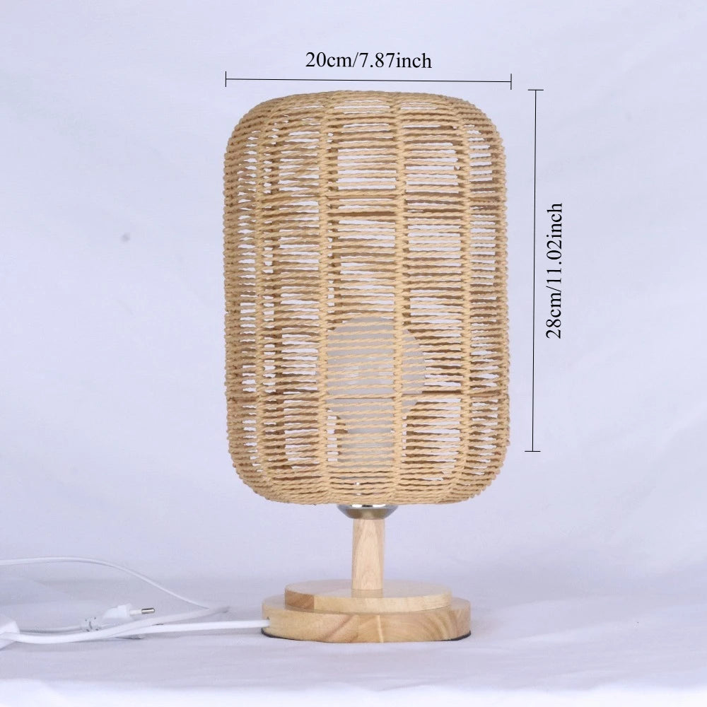Paper & Rattan Pendant Light – Organic Modern for Kitchen Island, Dining Room, Restaurant | Mirelle Orbit by Evenlyr