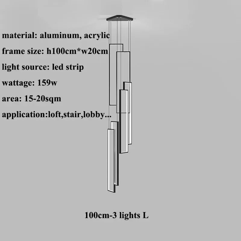Metal Chandelier – Nordic LED for Living Room | Alora Arc by Evenlyr