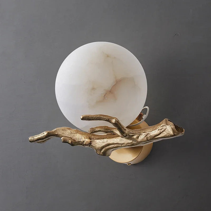 Aveline Veil Marble Wall Sconce – product view 5