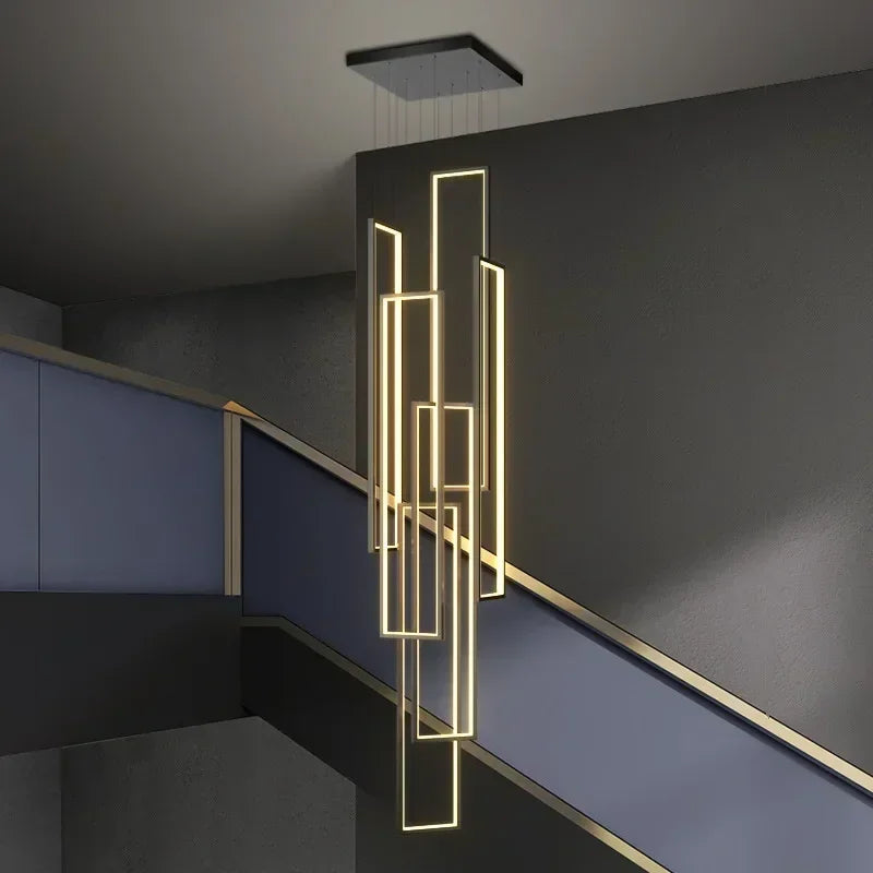 Metal Chandelier – Nordic LED for Living Room | Alora Arc by Evenlyr