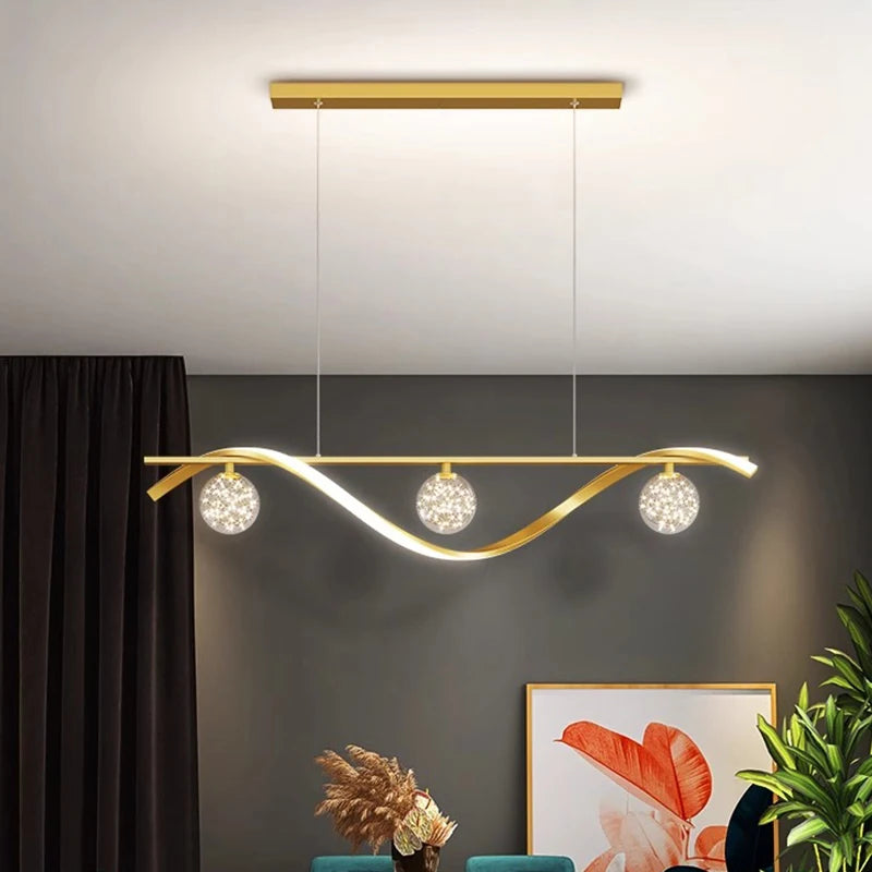 Palermo Dimmable Minimalist LED Pendant Light for Kitchen Island