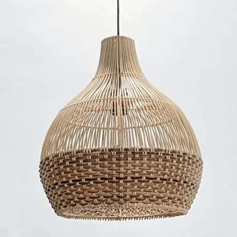 Ginevra Wabi-Sabi Rattan Chandelier for Bedroom – Vintage