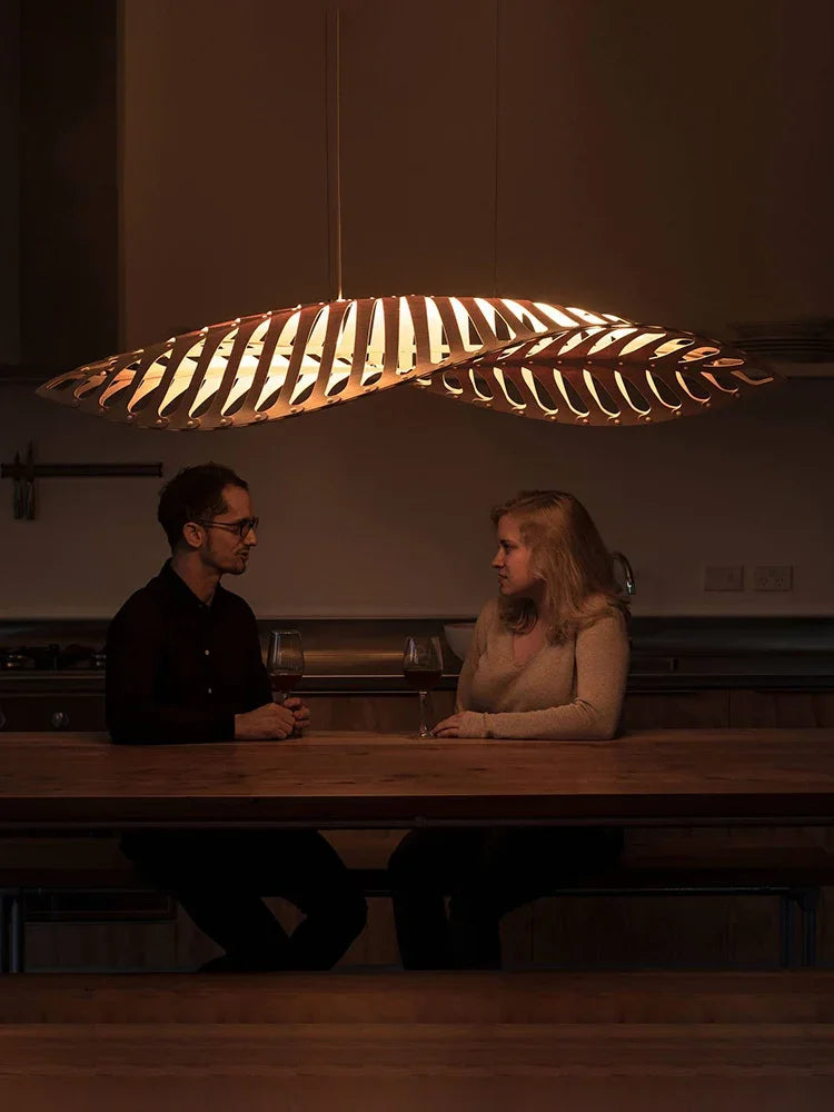 Junia Arc Large Wood Linear Pendant Light original product reference
