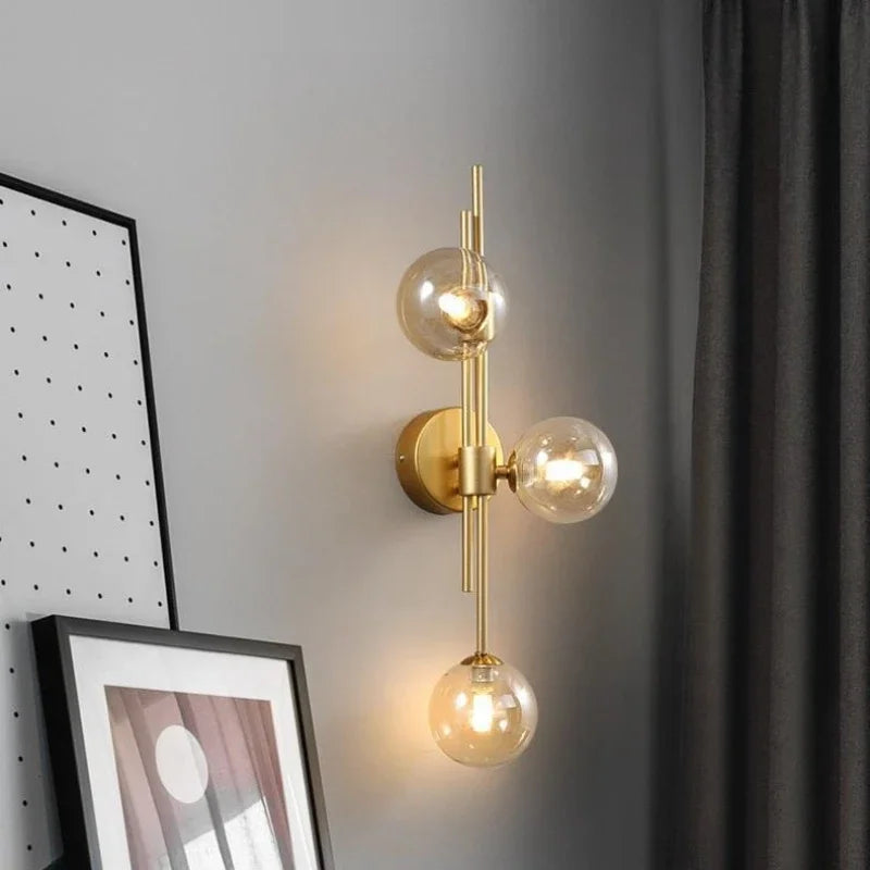 Fiore Contour Glass Wall Sconce – product view 5