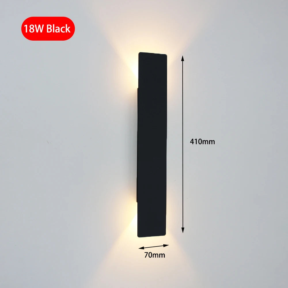 Tivoli 6W Aluminum LED Wall Sconce for Bedroom and Living Room