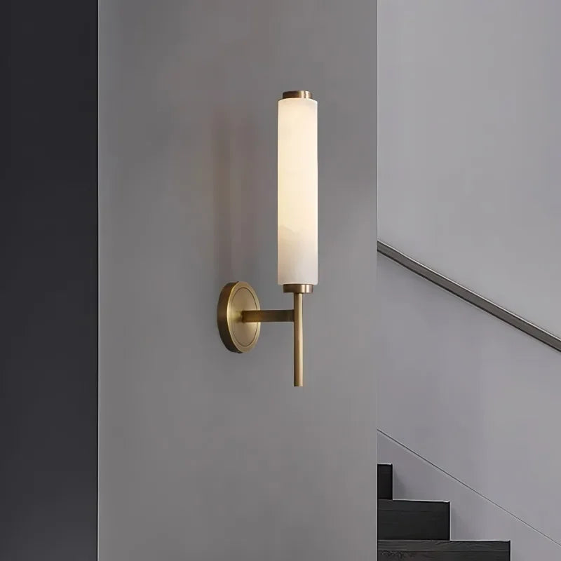 Arco Form Marble Wall Sconce – Modern – product detail 2