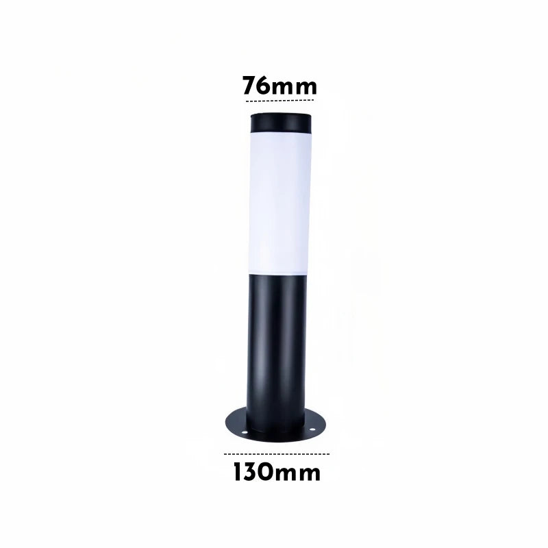 Kensley 15W Stainless Steel Garden Pillar Light – detail view 7