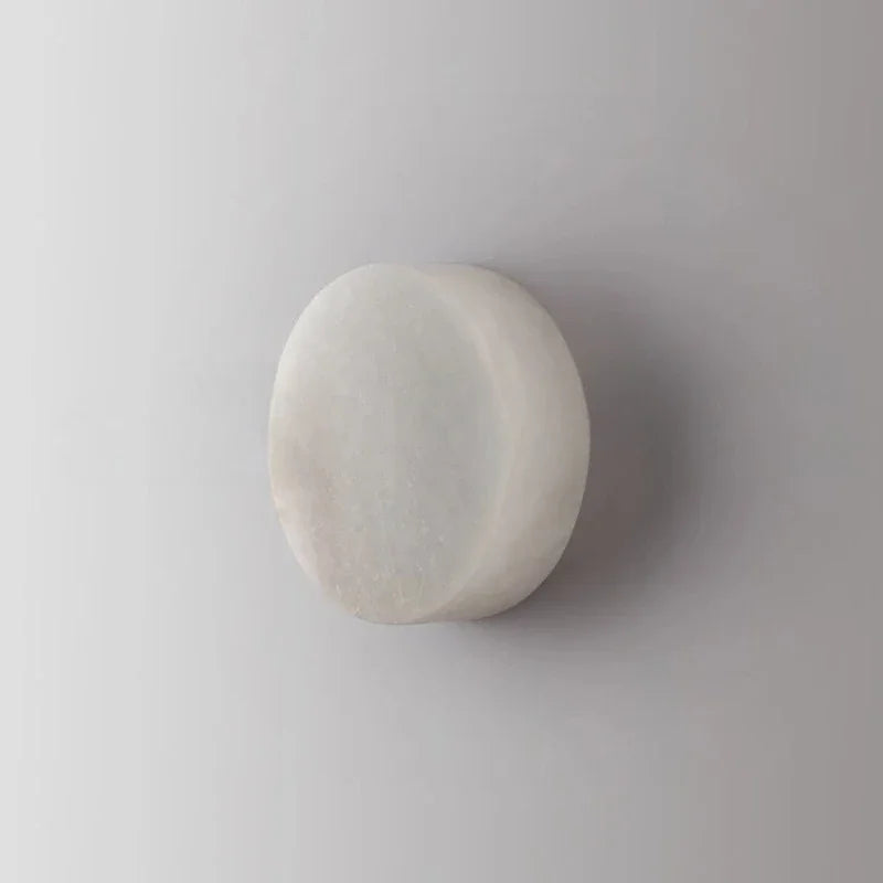 Elowen Halo Marble Wall Sconce – product view 2