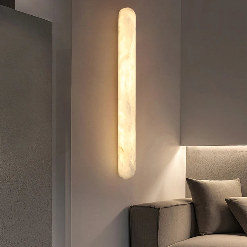 Kalix Contour Marble Wall Sconce – product view 4
