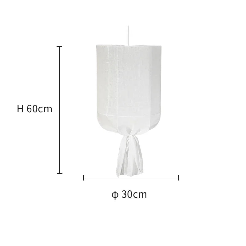 Fabric Chandelier – Wabi-Sabi Japanese for Dining Room & Kitchen, Restaurant & Café | Maris Frame by Evenlyr