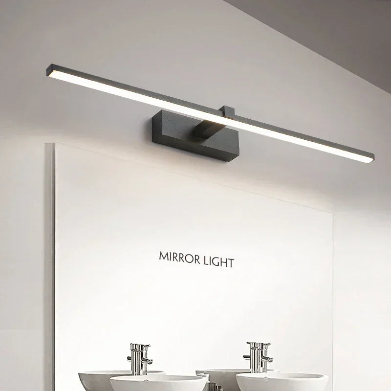 Ginevra Aluminum LED Bathroom Mirror Light for Vanity Area