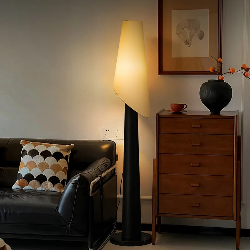 Phaedra Halo Fabric Floor Lamp – product view 3