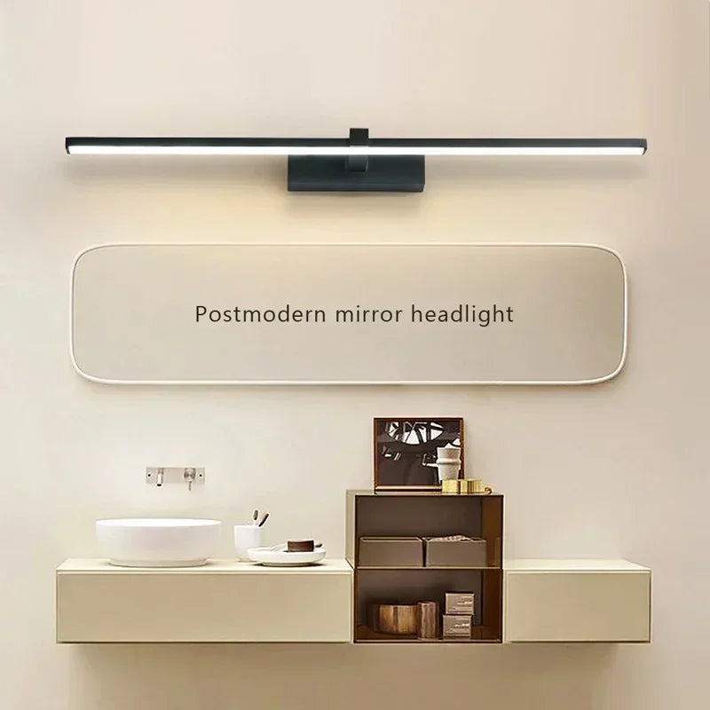 Metal Wall Sconce – Modern LED for Bathroom, Bedroom & Bedside, Hallway & Entryway | Aurelle Crest by Evenlyr