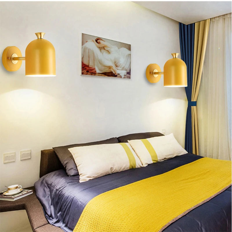 Damaris Arc Metal Wall Sconce – product view 4