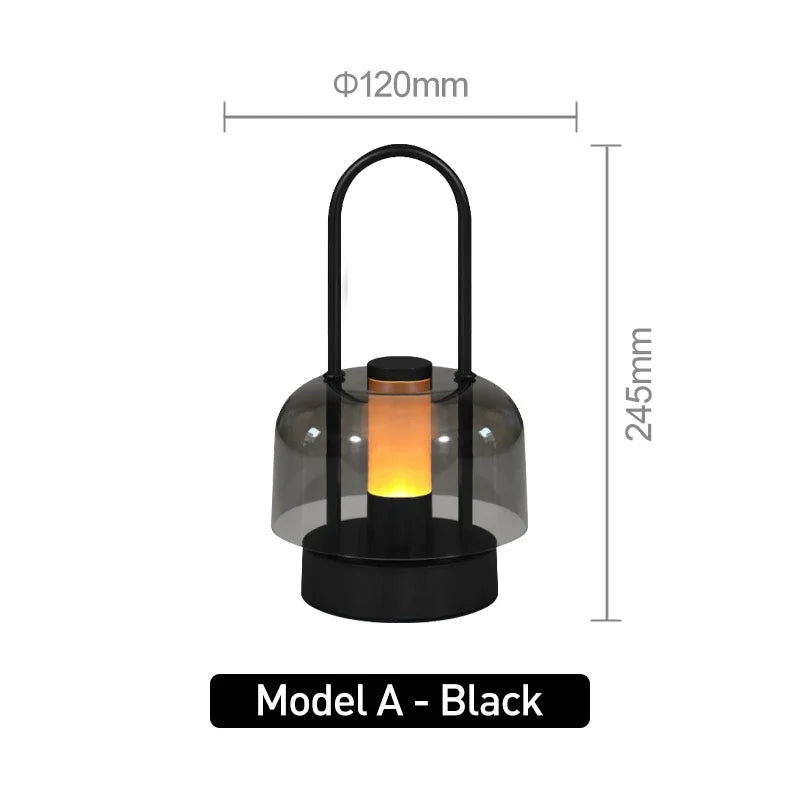 Oriana Arc Rechargeable Aluminum Desk Lamp – product view 12