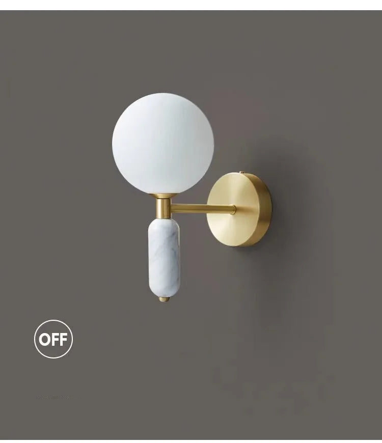 Giselle Veil Alabaster Wall Sconce – product view 7