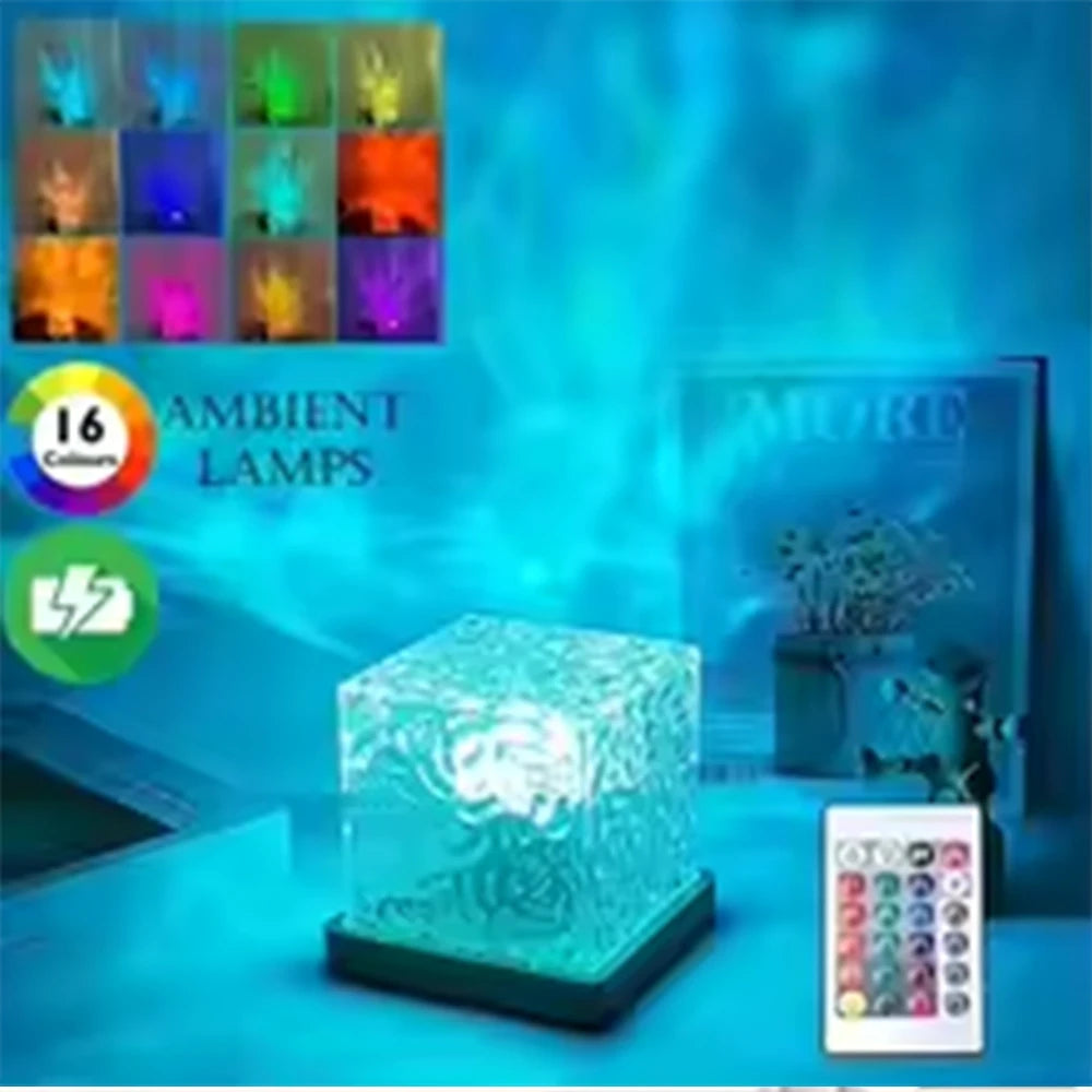 Eira Cascade Crystal Table Lamp – Rechargeable – product detail 3