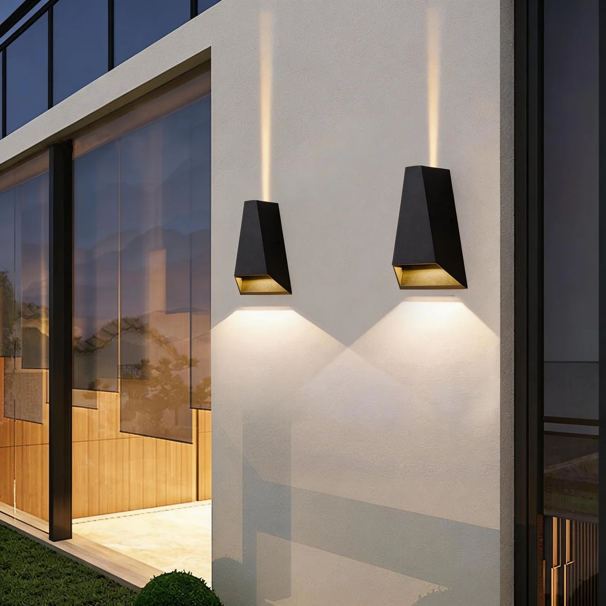 Ravena Aluminum Outdoor Wall Light for Porch – product view