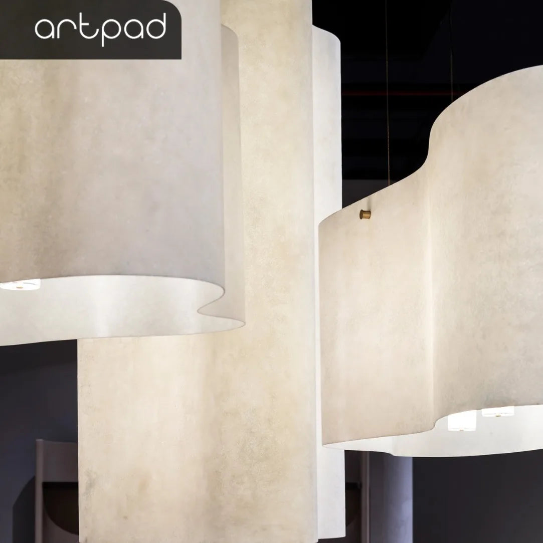Fabric Chandelier – Wabi-Sabi LED for Hotel & Hospitality, Restaurant & Café | Celia Dome by Evenlyr