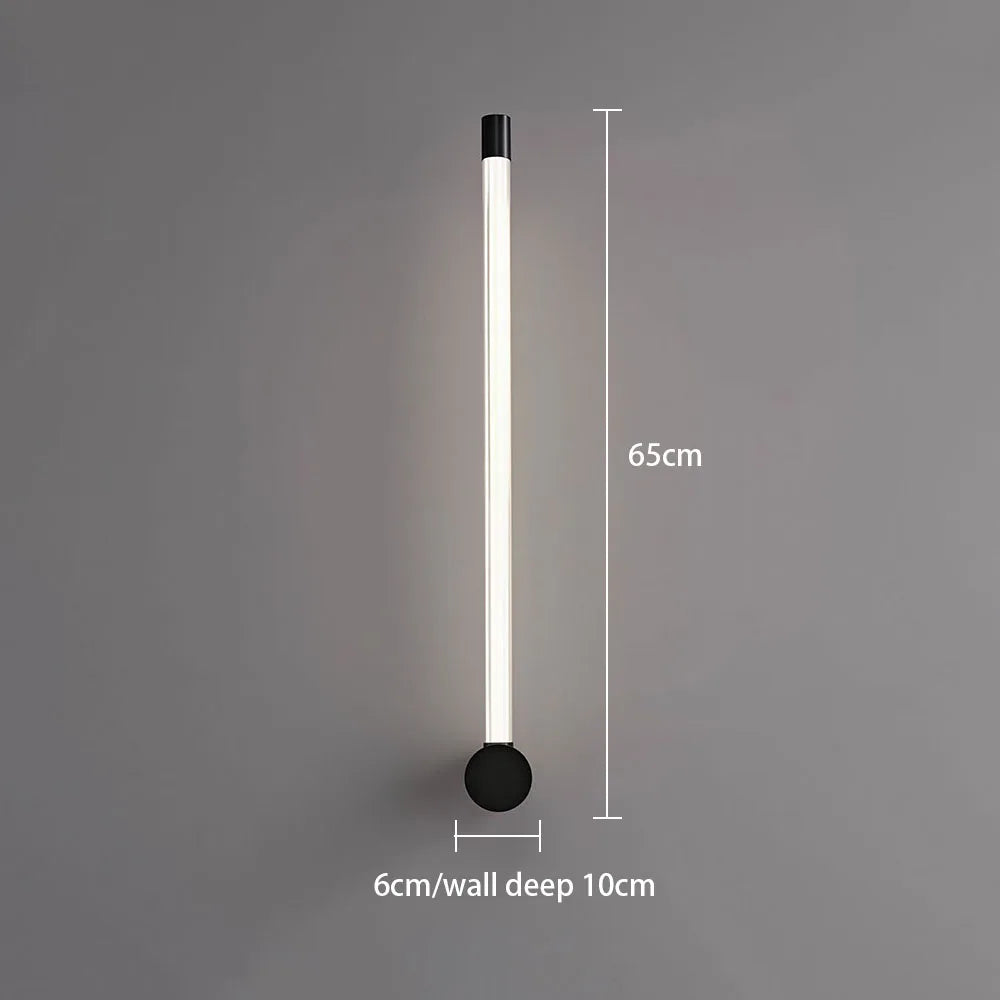 Brass & Acrylic Linear LED Bathroom Vanity & Mirror Light – Modern LED Linear for Bathroom | Aurelle Line by Evenlyr