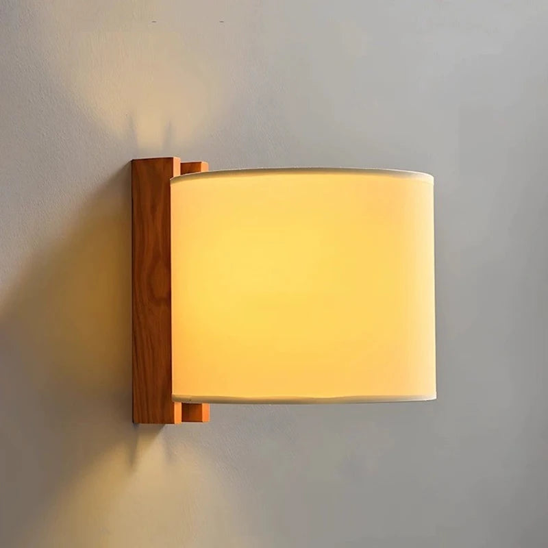 Oriana Halo Wood Wall Sconce – Wabi-Sabi Wood Wall Sconces for Dining Room