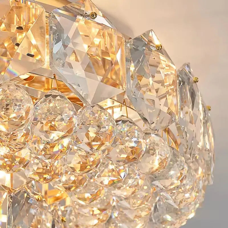 Crystal Decorative Indoor Light – Modern Minimalist Dimmable LED for Bedroom, Restaurant, Living Room | Vesper Arc by Evenlyr