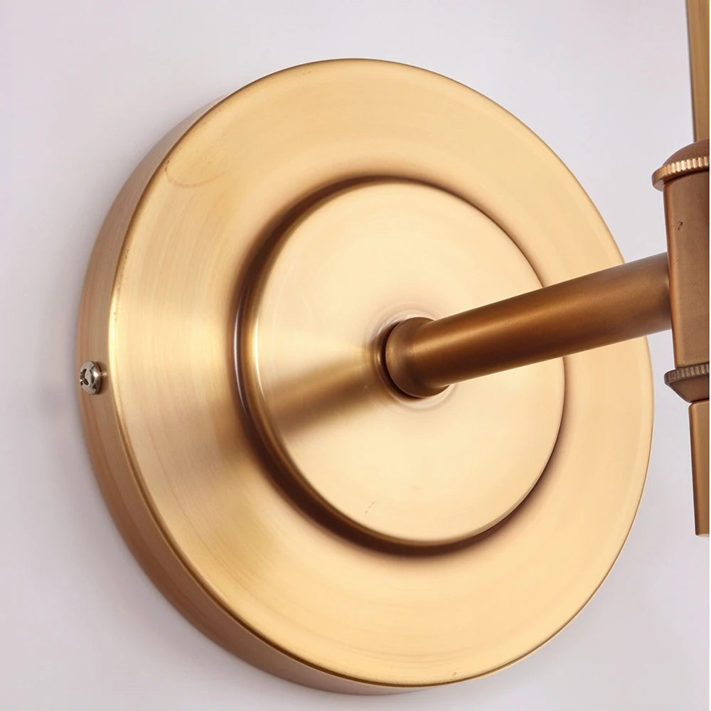 Modern Brass Wall Sconce – detail view 5