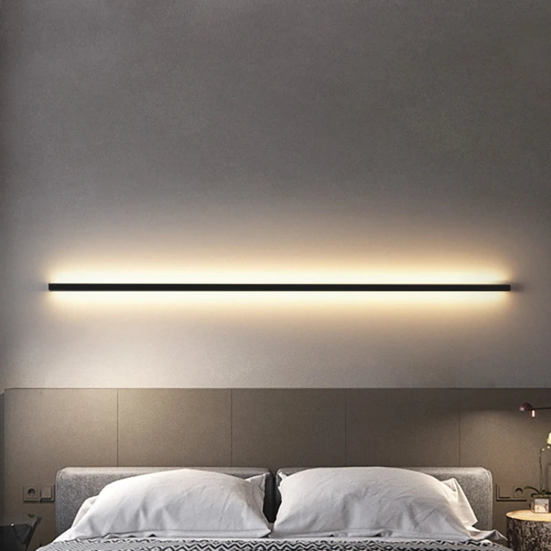 Metal Wall Sconce – Modern Dimmable LED for Bathroom, Bedroom & Bedside, Hallway & Entryway | Nerina Halo by Evenlyr