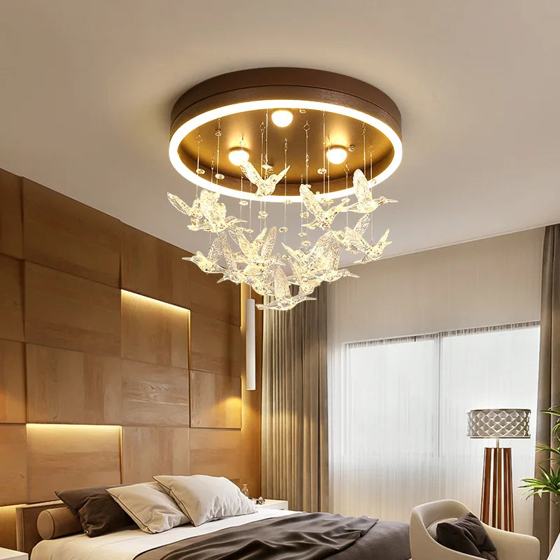 Metal Flush Mount Ceiling Light – Modern Minimalist Smart LED for Bedroom, Kitchen, Dining Room | Vivienne Arc by Evenlyr