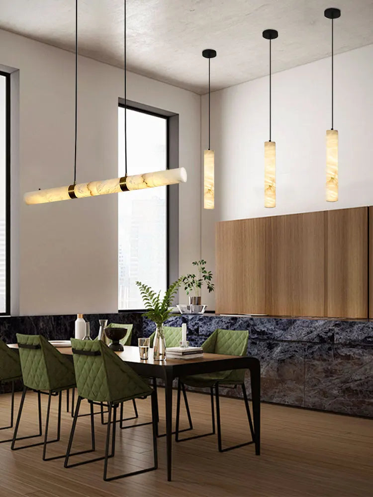 Niva Wisp Alabaster Chandelier – Dimmable – product detail 5