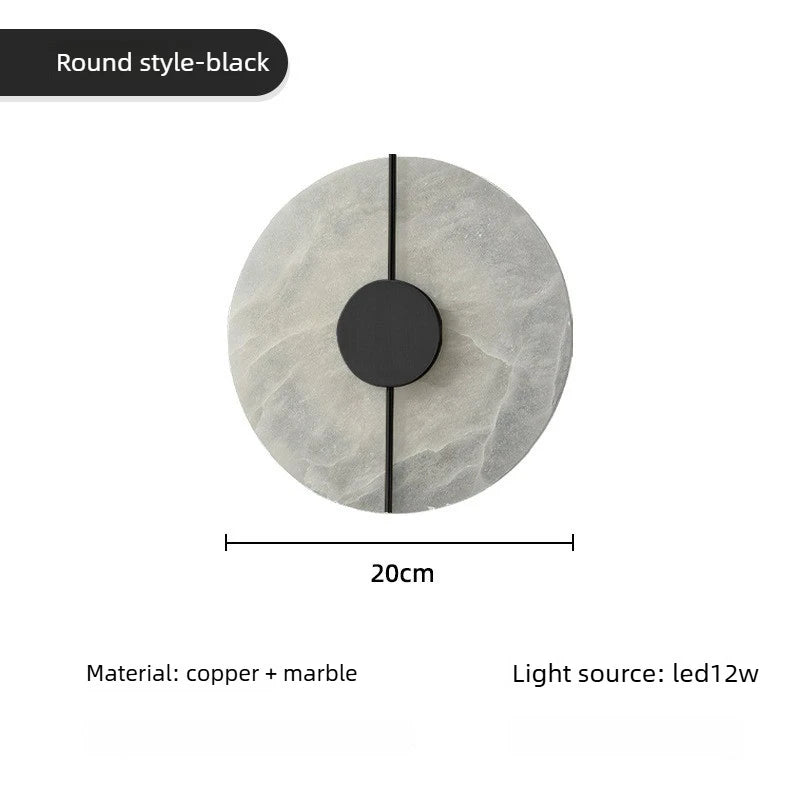 Ginevra Brass and Alabaster Wall Sconce for Bedroom – Luxury – detail view 9