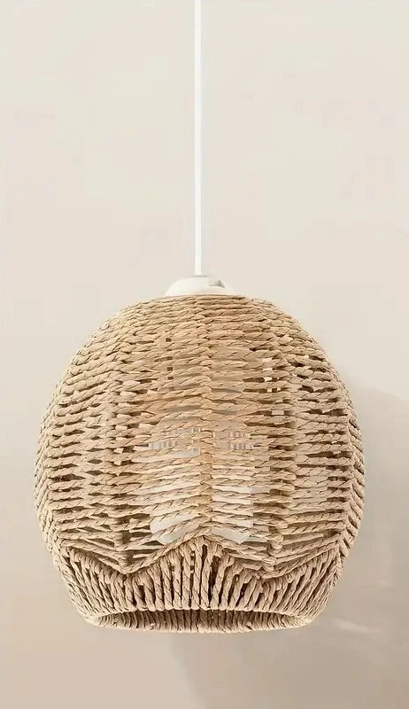 Doria 15cm Rattan Chandelier for Dining Room – Bohemian – detail view 7