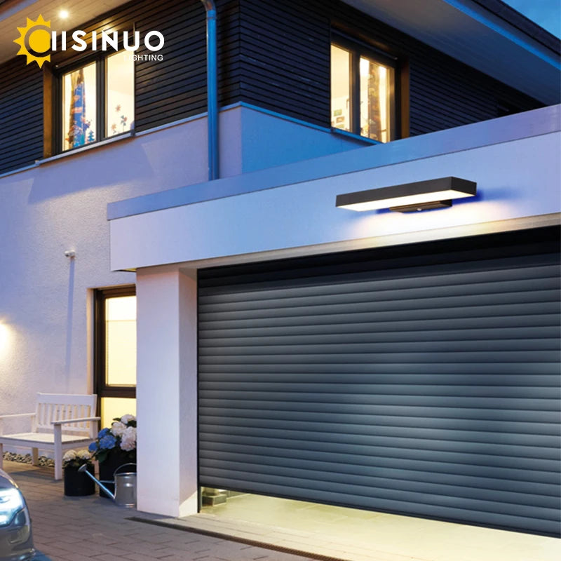 Doria Dusk-to-Dawn Motion-Sensor Outdoor Wall Light for Entryway