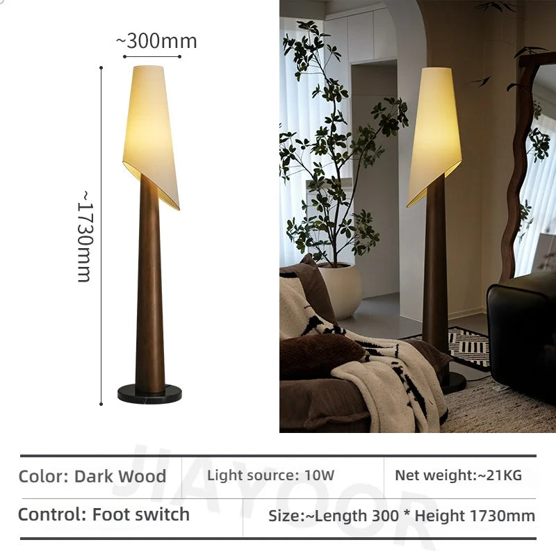 Phaedra Halo Fabric Floor Lamp – product view 7