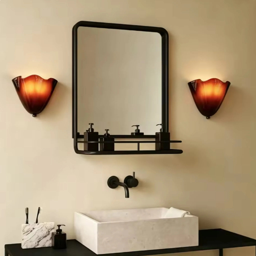 Glass Wall Sconce – European Classic for Bedroom, Hallway, Living Room | Coralie Beam by Evenlyr