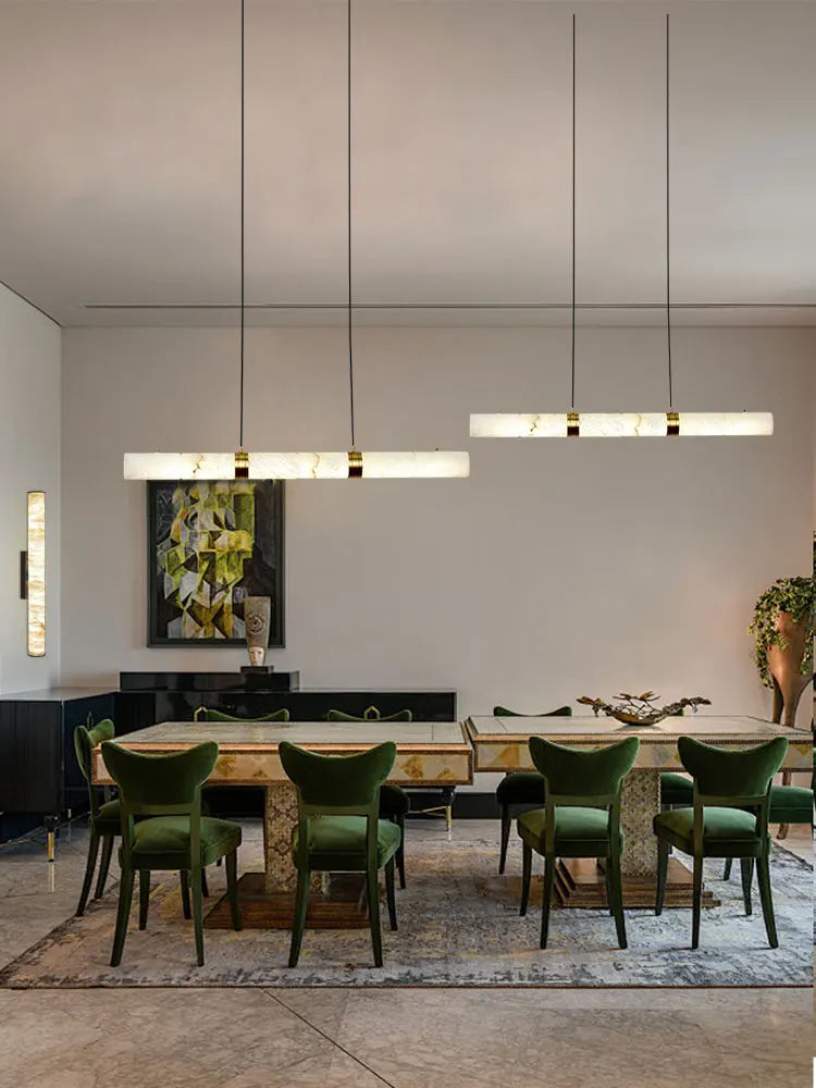Cielo Flare Natural Marble Pendant Light – Dimmable – product detail 4