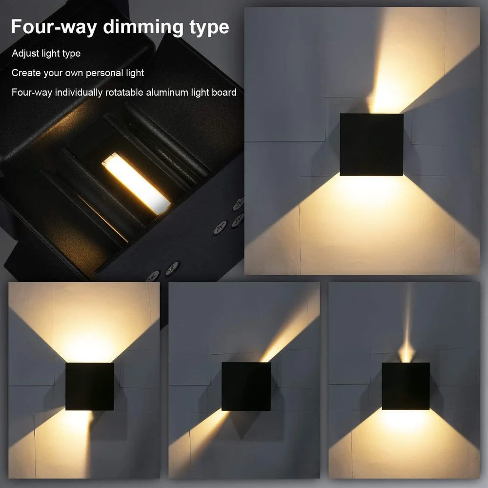 Firenze 12W Outdoor Wall Light for Porch – IP65