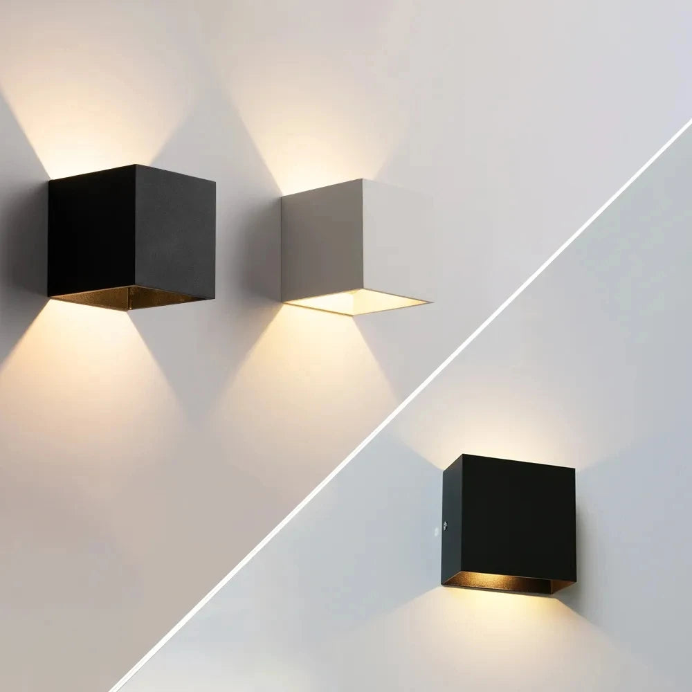 Merano 12W Adjustable-Beam Outdoor Wall Light – IP65 – product view
