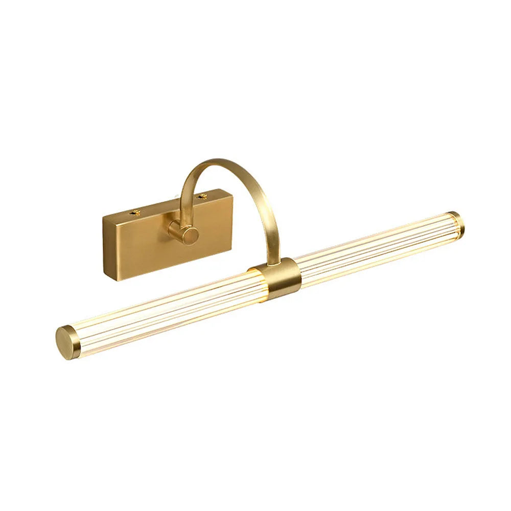 Copper Wall Sconce – Minimalist Modern LED for Bathroom, Bedroom & Bedside | Elara Veil by Evenlyr