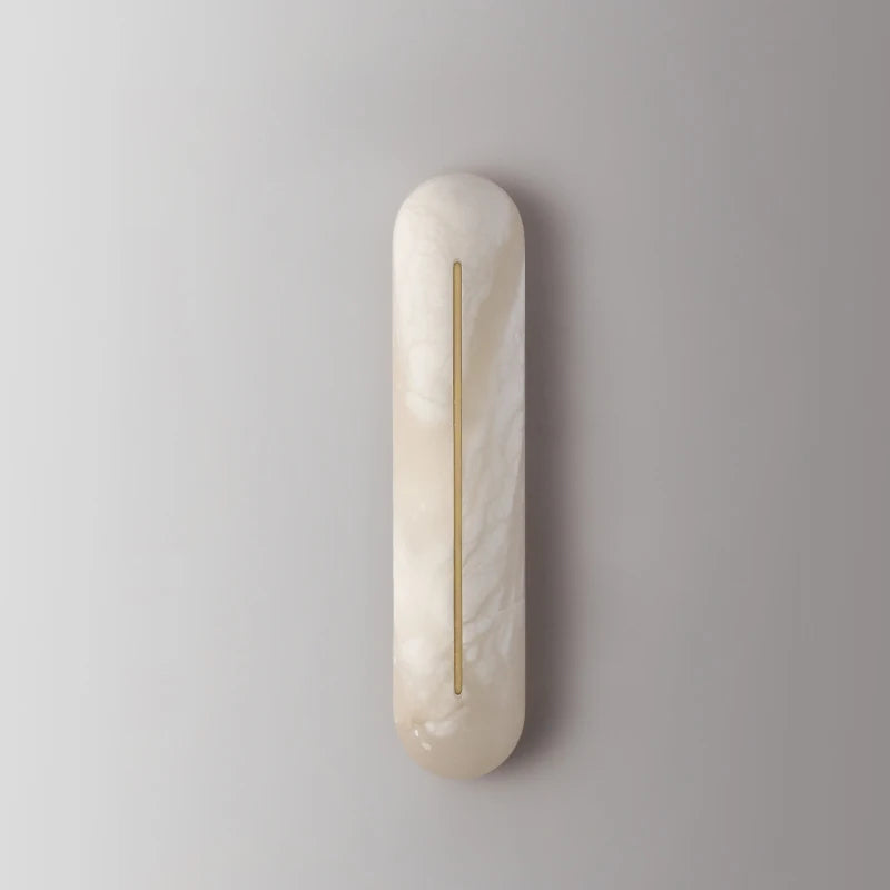Thea Aura Natural Marble Wall Sconce – Dimmable – product detail 4
