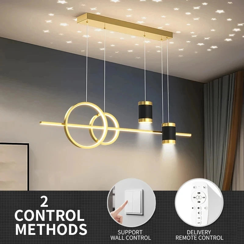 Kaia Ribbon Crystal Chandelier – Dimmable – product detail 3
