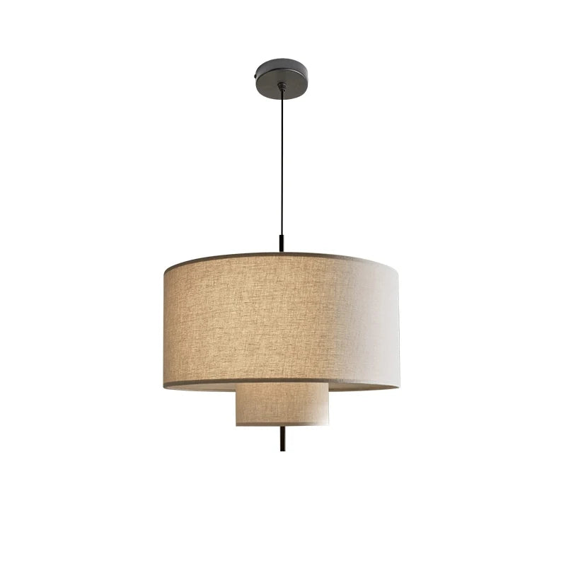 Fabric Chandelier – Wabi-Sabi Japanese for Dining Room, Living Room, Bedroom | Mirelle Arc by Evenlyr