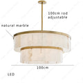 Ysola Halo Alabaster Chandelier – product view 13