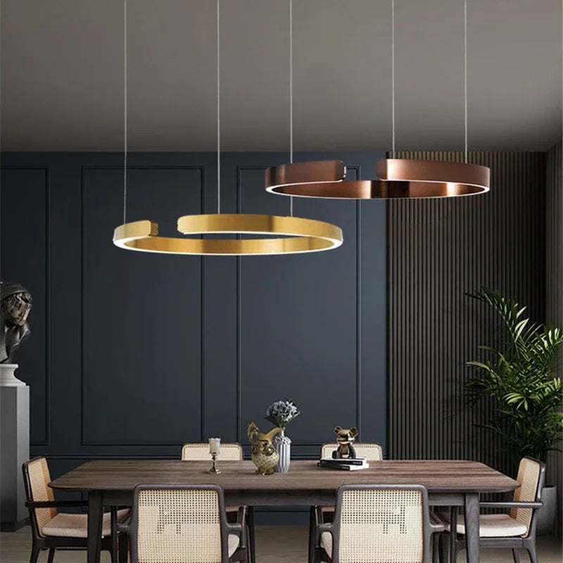 Mirel Arc Metal Pendant Light – product view 2