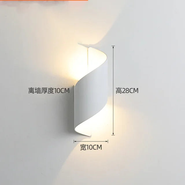Kensley 10W Up & Down Outdoor Wall Light for Hotel Exterior – IP65 – detail view 9